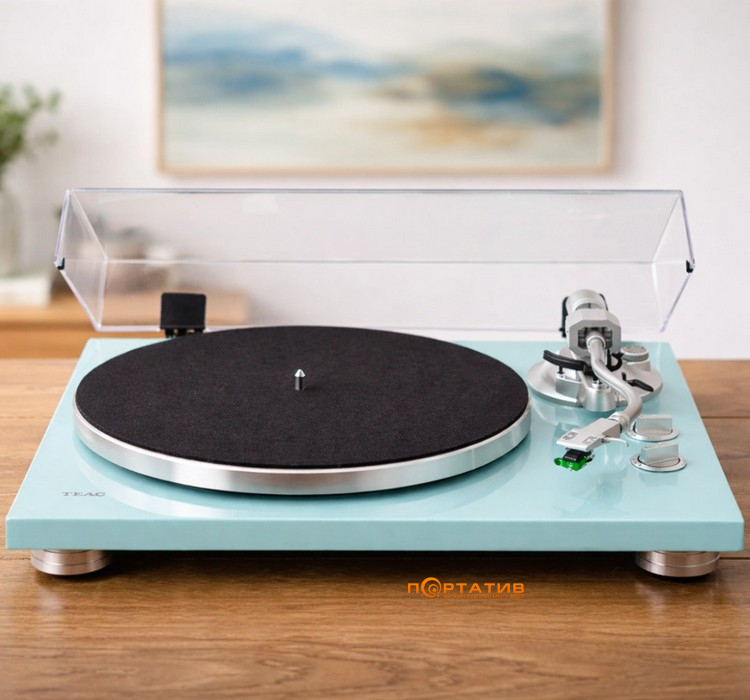Програвач вінілу TEAC TN-400BT-X Turquoise Blue