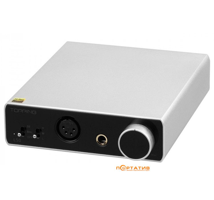 Усилитель для наушников Topping L50 Silver