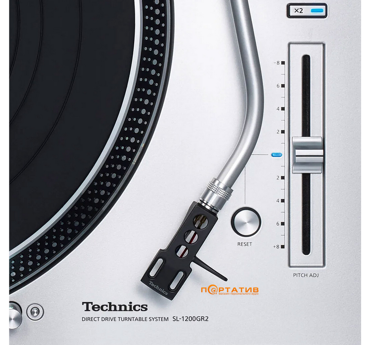 Програвач вінілу Technics SL-1200GR2 Silver