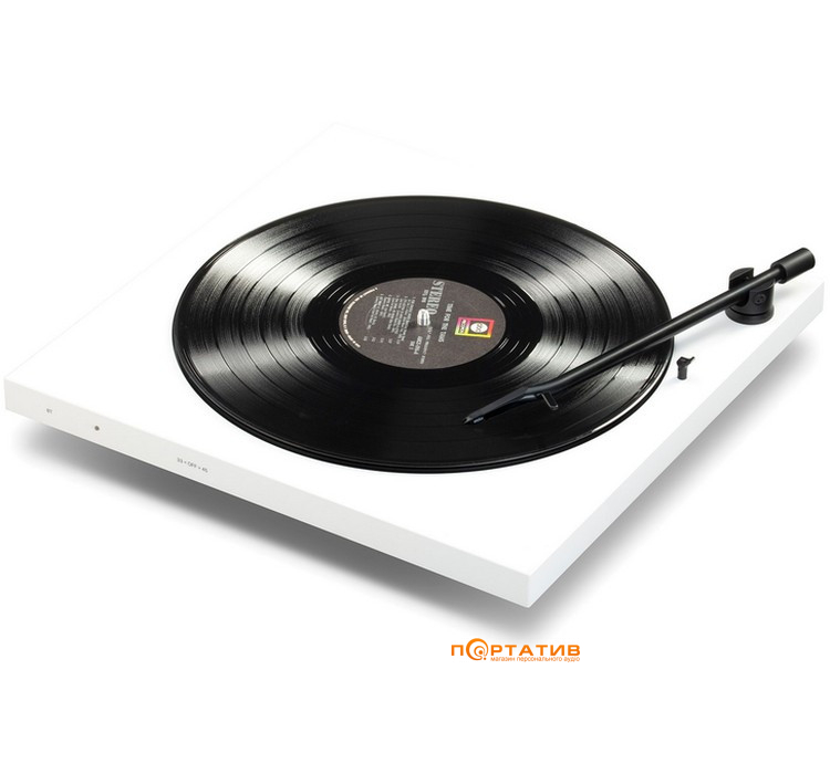Програвач вінілу Tone Factory Turntable Satin White (with dust cover)