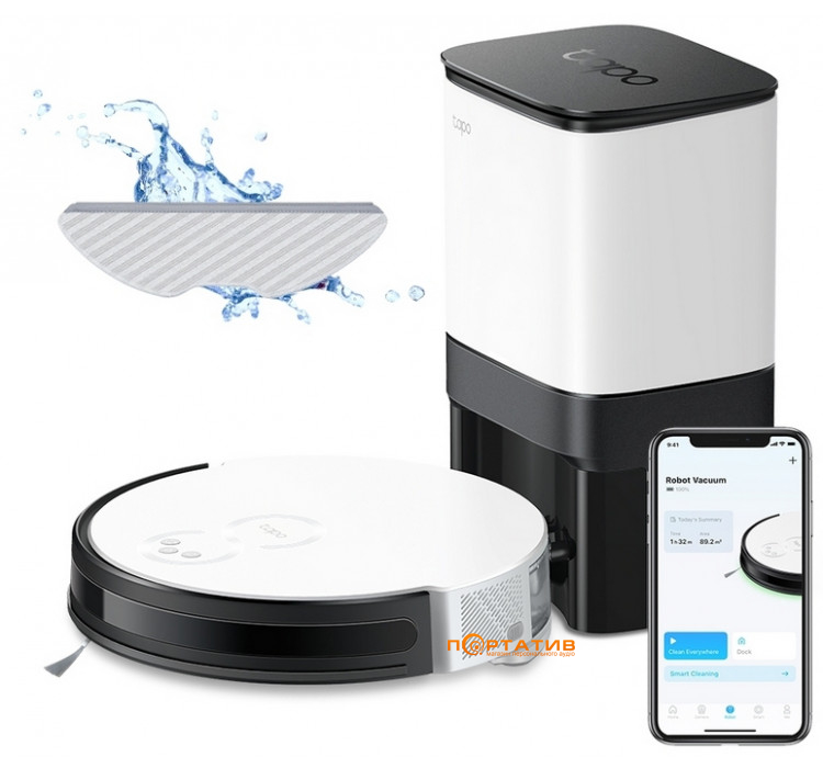 Робот пилосос TP-Link Tapo RV10 Plus