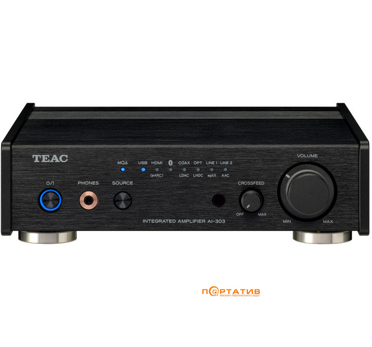 Інтегральний підсилювач з ЦАП/Bluetooth ресивером TEAC AI-303-B