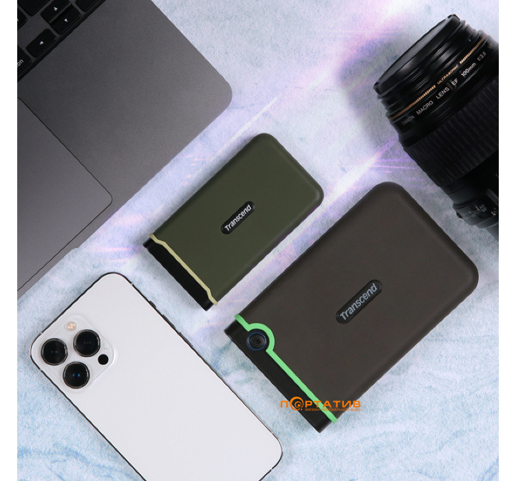 SSD накопитель Transcend ESD380C 2TB Military Green (TS2TESD380C)
