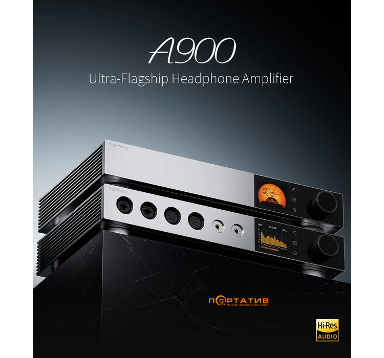 Підсилювач для навушників Topping A900 Silver