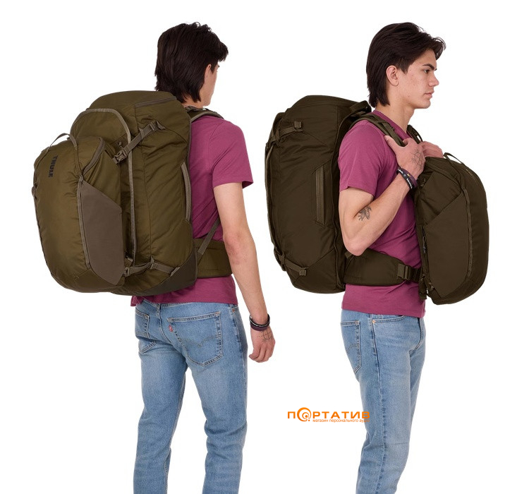 Рюкзак Thule Landmark Travel Pack 70L TLPM-270 Deep Khaki (3205318)