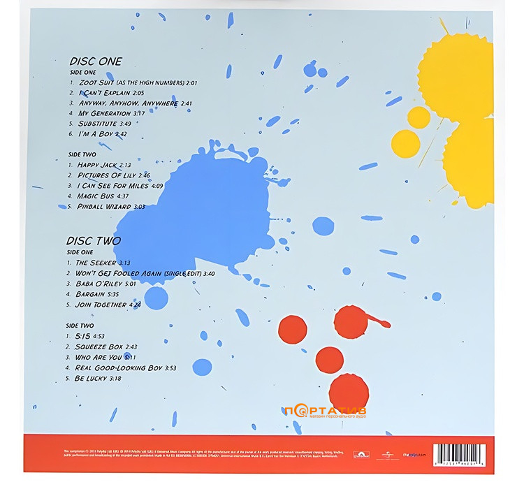 Вінілова платівка The Who - Hits 50! [2LP]