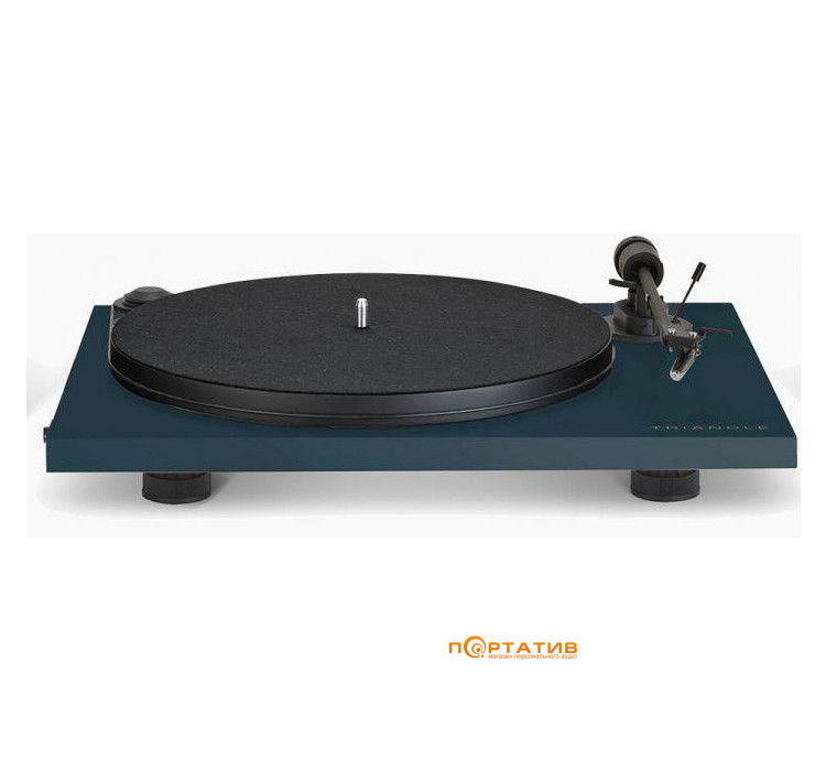 Triangle Turntable Blue
