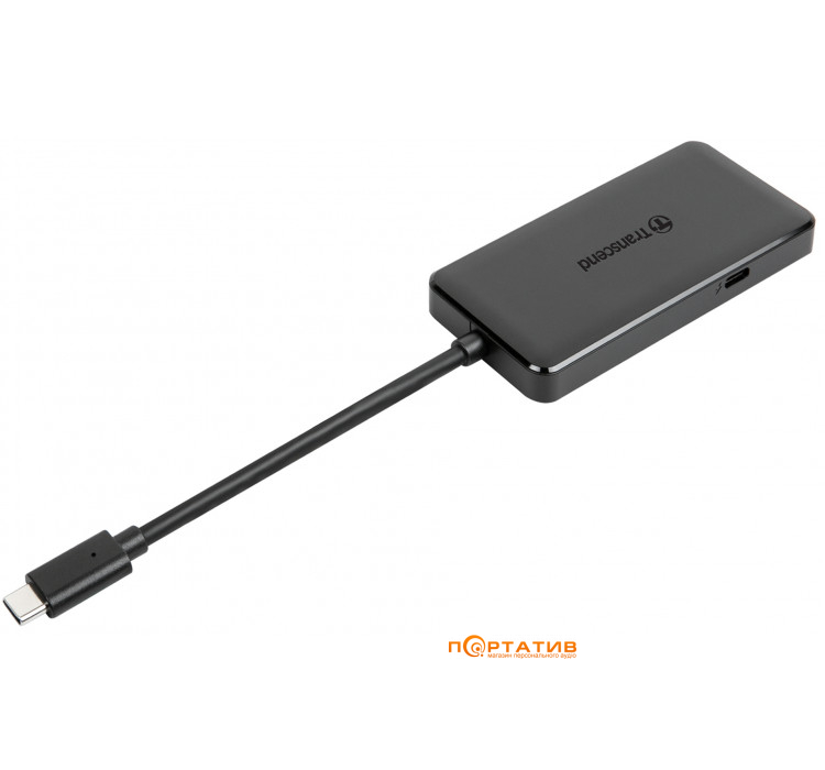 Хаб Transcend 6-in-1 USB 3.1 Type-C Black (TS-HUB5C)