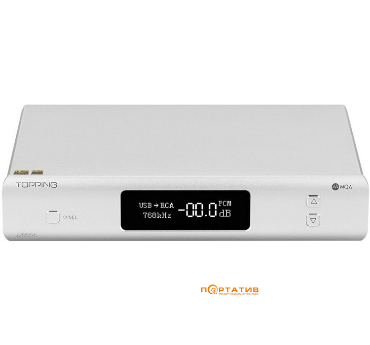 ЦАП Topping D90SE MQA Silver