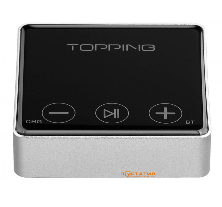ЦАП із підсилювачем для навушників Topping BC3 Silver