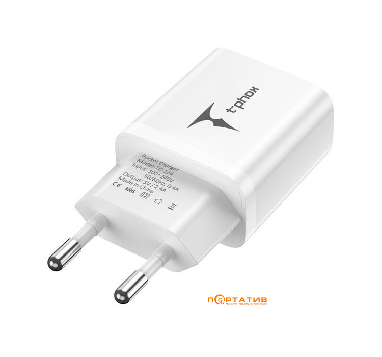 T-Phox TC-124 Pocket USB White