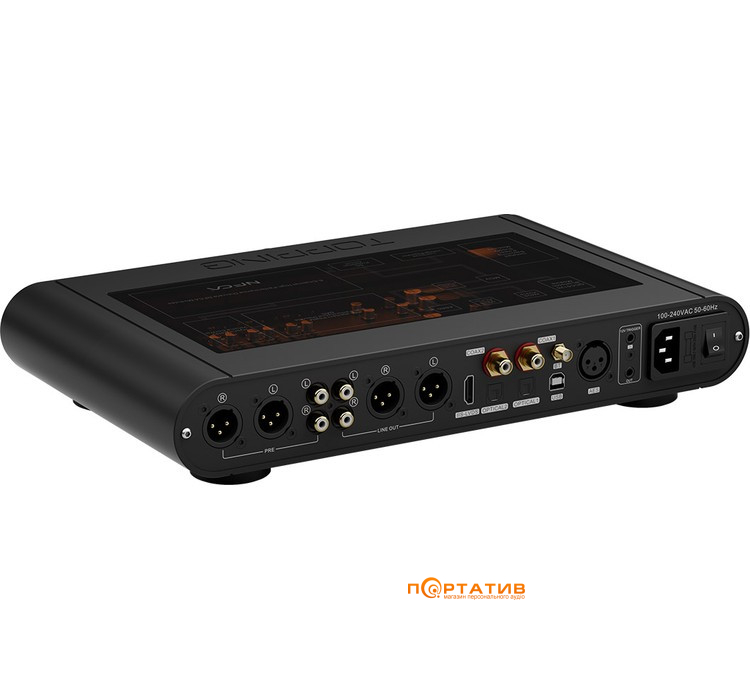 ЦАП с усилителем для наушников Topping DX9 Discrete Black