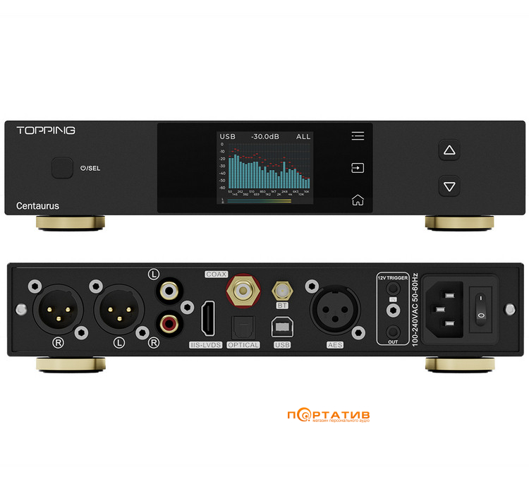 ЦАП Topping x Holo Audio Centaurus Black