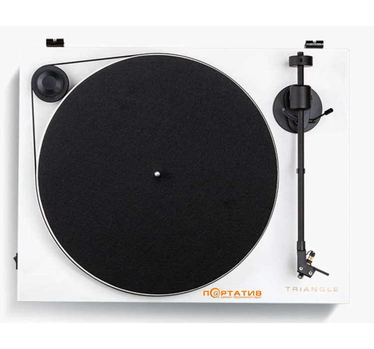 Triangle Turntable White