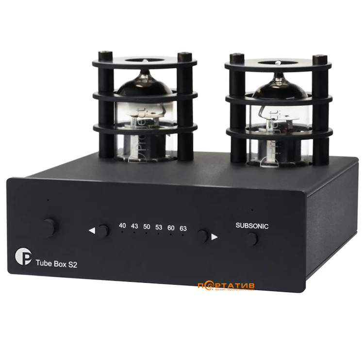 Фонокорректор Pro-Ject Tube Box S2 Black