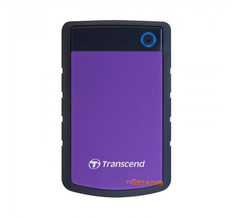 Transcend StoreJet 25H3P 2TB USB 3.0 Anti-Shock (TS2TSJ25H3P)