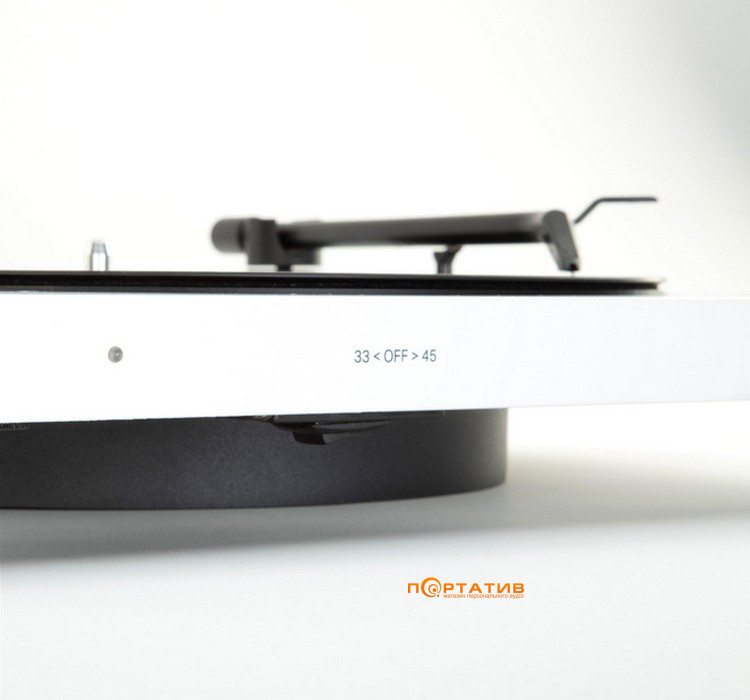 Програвач вінілу Tone Factory Turntable Satin White (with dust cover)
