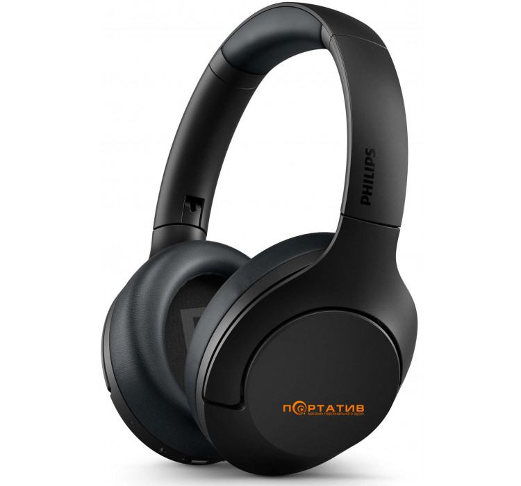 Наушники Philips TAH8506 Over-ear ANC Hi-Res Wireless Mic Black (TAH8506BK/00)