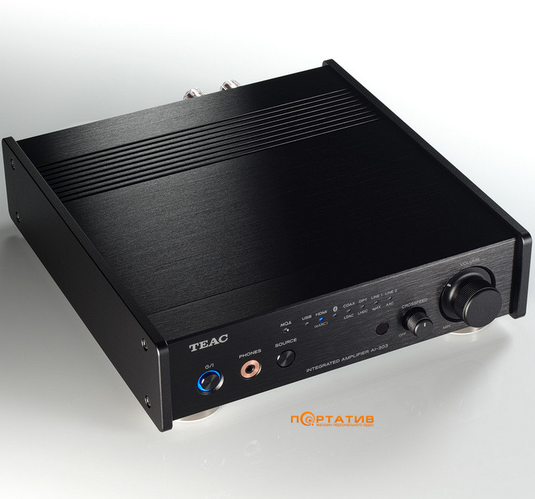 Інтегральний підсилювач з ЦАП/Bluetooth ресивером TEAC AI-303-B