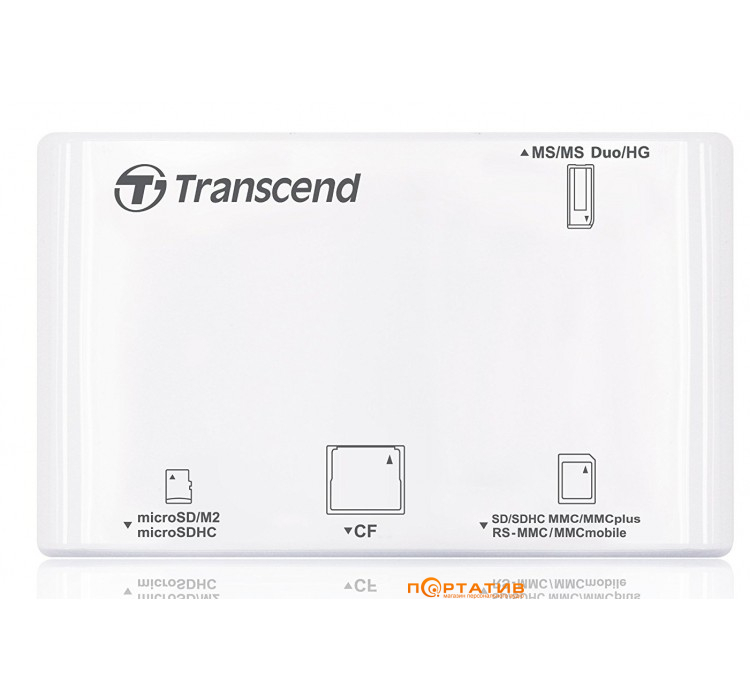 Transcend TS-RDP8W white