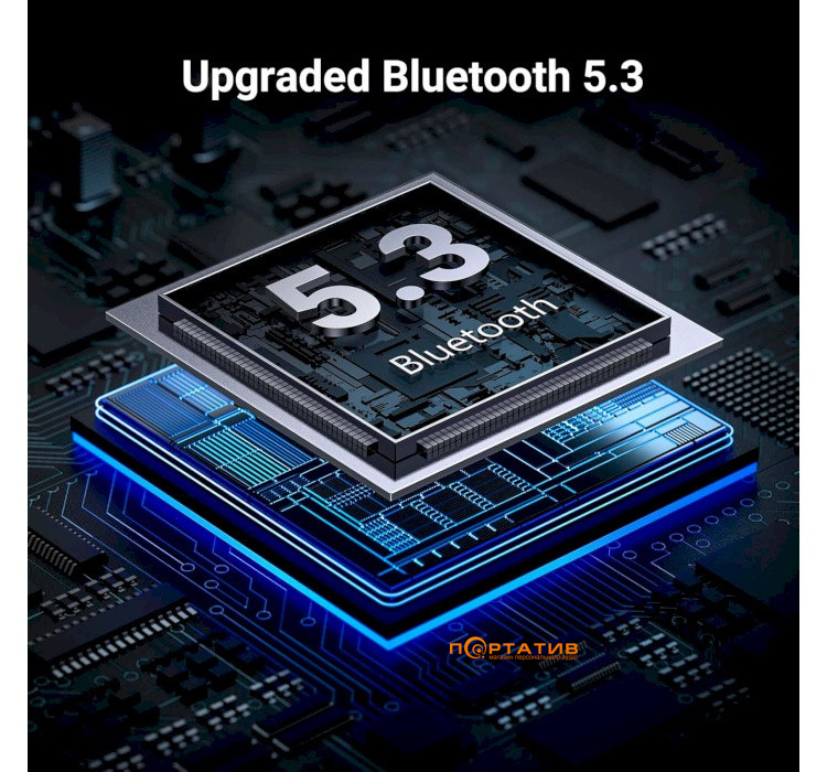 Адаптер Ugreen BT301 Bluetooth 5.3 Black (35994)
