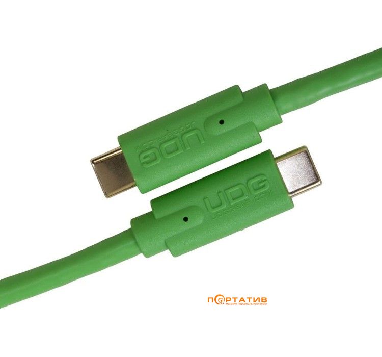 Кабель UDG Ultimate Cable USB 3.2 C-C Green Straight 1.5m