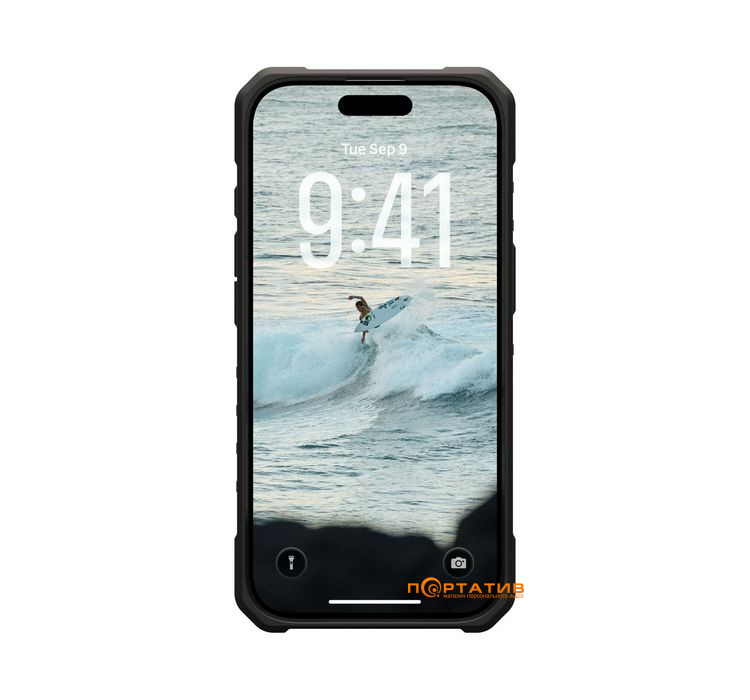 Чехол UAG iPhone 17, Pathfinder MagSafe, Black (114550114040)