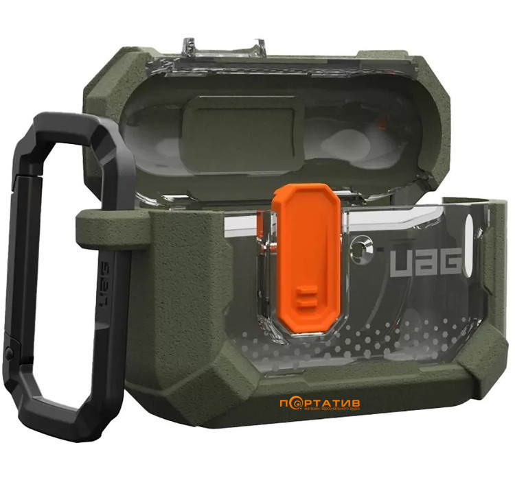 Чохол UAG для AirPods Pro (Gen 3, 2025) Plasma, Olive (104132117272)