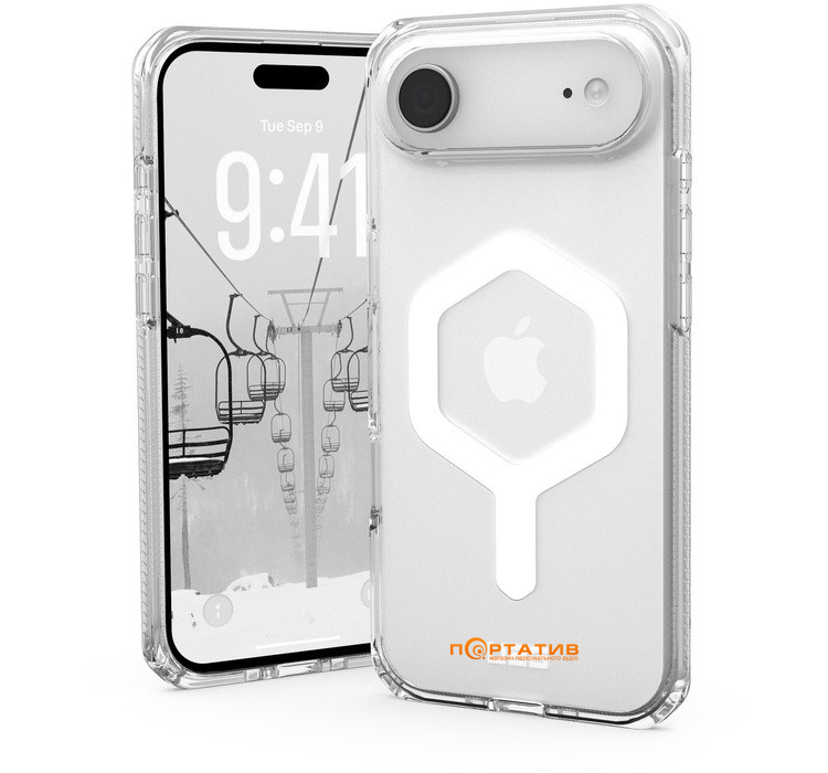 Чехол UAG iPhone 17 Air, Plyo MagSafe, Ice/White (114532114341)