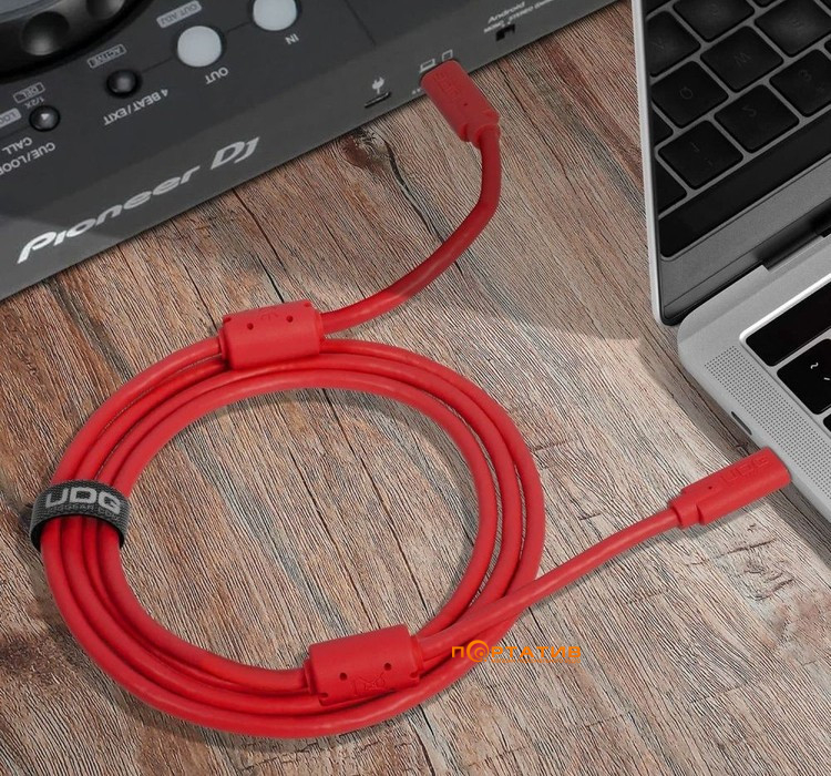Кабель UDG Ultimate Cable USB 3.2 C-C Red Straight 1.5m