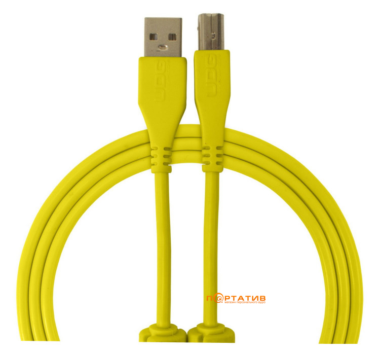 UDG Ultimate Audio Cable USB 2.0 A-B Yellow Straight 1m (U95001YL)