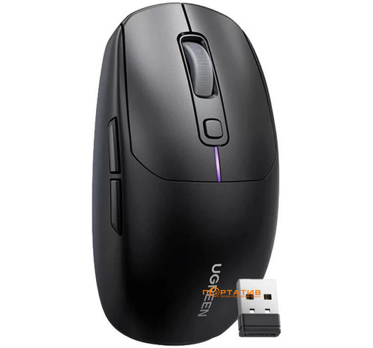 Мишка Ugreen Gaming Lightweight Wireless Mouse Black MU103 (90539)
