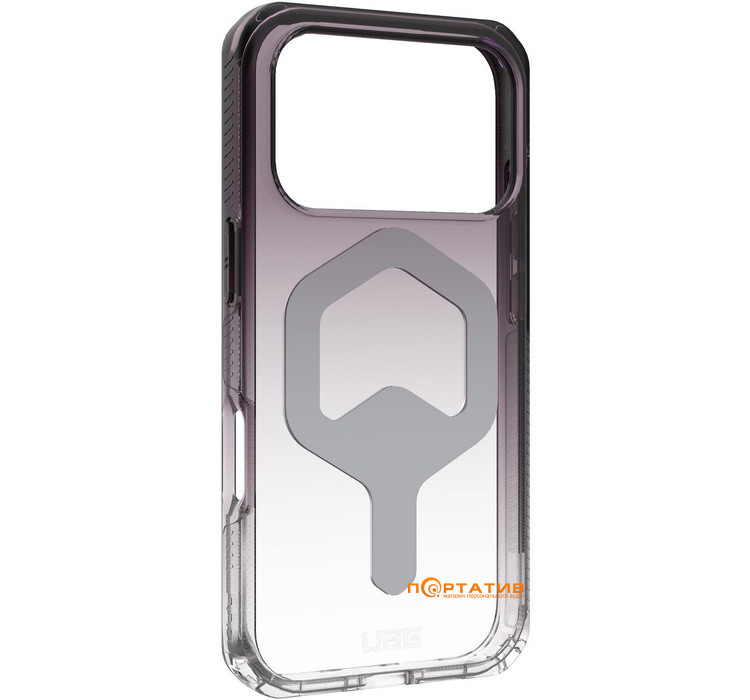 Чохол UAG iPhone 17 Pro, Plyo MagSafe, Black/Clear Ombre (11452911404G)