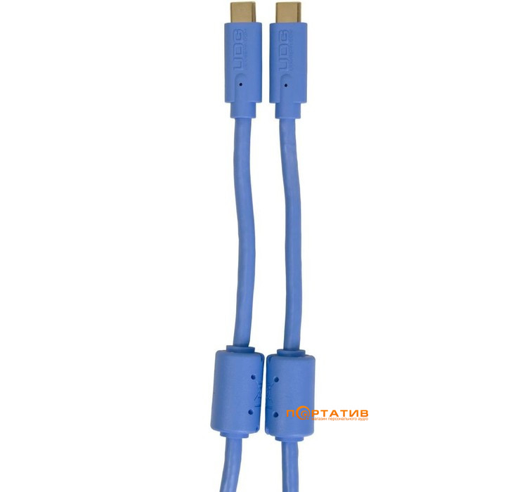 Кабель UDG Ultimate Cable USB 3.2 C-C Blue Straight 1.5m