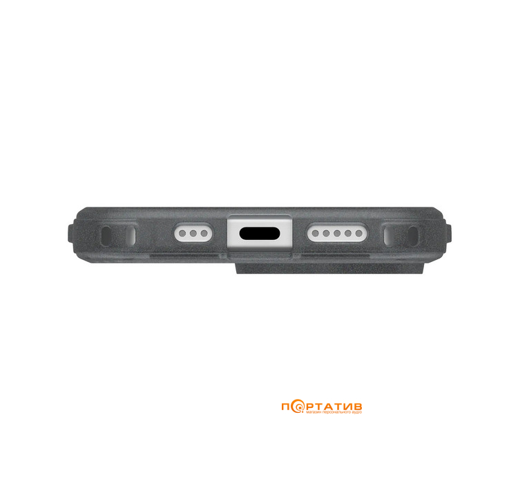 Чехол UAG iPhone 17, Dot MagSafe, Ash (114538113131)