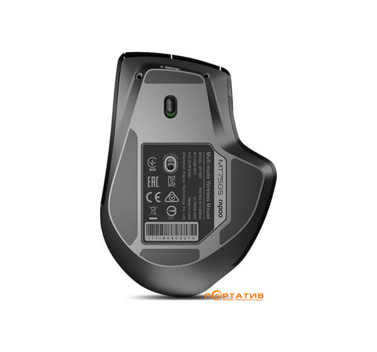 Rapoo MT750S Wireless/Bluetooth Black (63475)