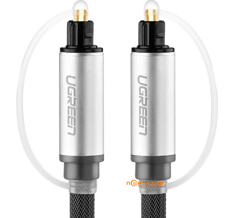 Кабель UGREEN AV108 Toslink Optical Audio Cable 1m Black (10539)