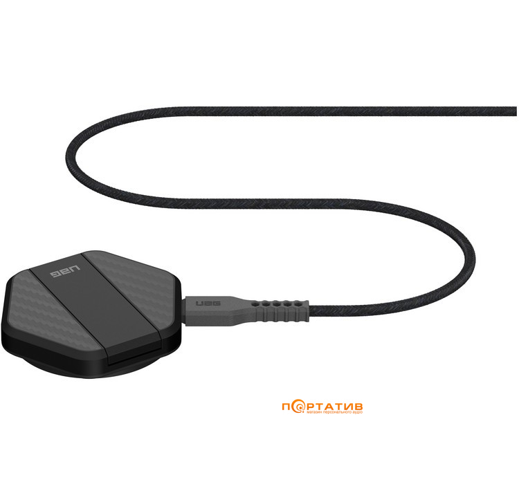 Беспроводное ЗУ UAG Wireless Charging Pad With Stand Black/Carbon Fiber (9B4410114042)