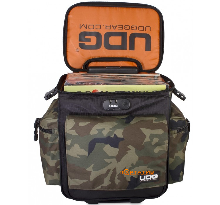 Сумка UDG Ultimate SlingBag Trolley DeLuxe BlackCamo Orange Inside (U9981BC/OR)