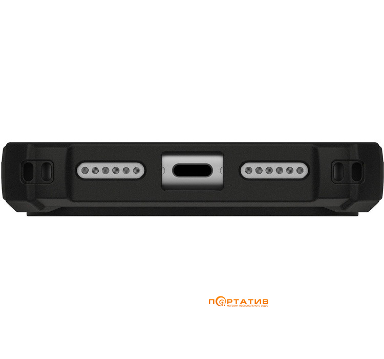 Чохол UAG iPhone 17 Pro Max, Plasma XTE MagSafe, Black/Clear (11452811404G)
