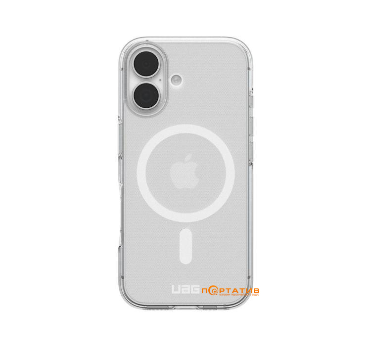 Чехол UAG iPhone 17, Scout Clear MagSafe, Ice/White (114559114341)