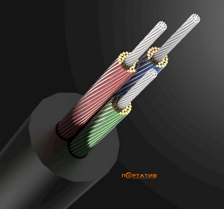 Кабель UGREEN AV119 3.5mm Male to 3.5mm Male Cable 1.5m Black (10734)