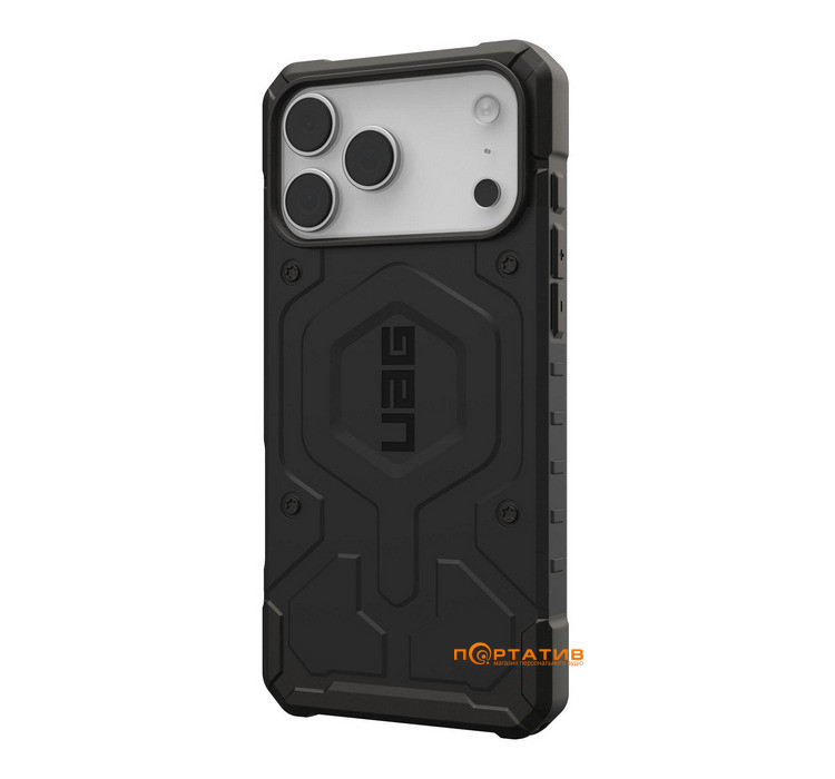 Чехол UAG iPhone 17 Pro Max, Pathfinder MagSafe, Black (114549114040)