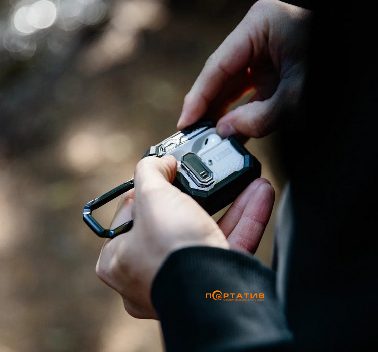 Чехол UAG для AirPods (Gen 4, 2024) Plasma, Black (104129114040)