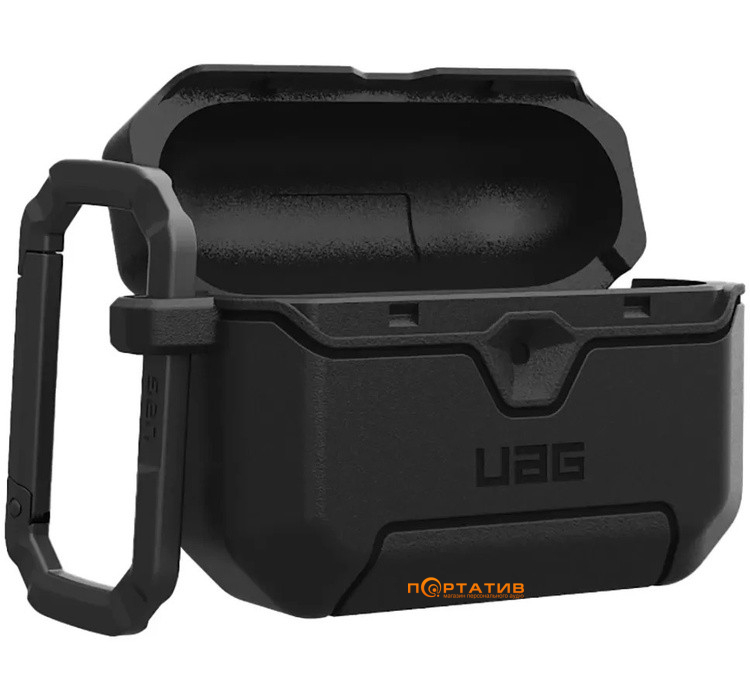 Чохол UAG для AirPods Pro (Gen 3, 2025) Scout, Black (104133114040)