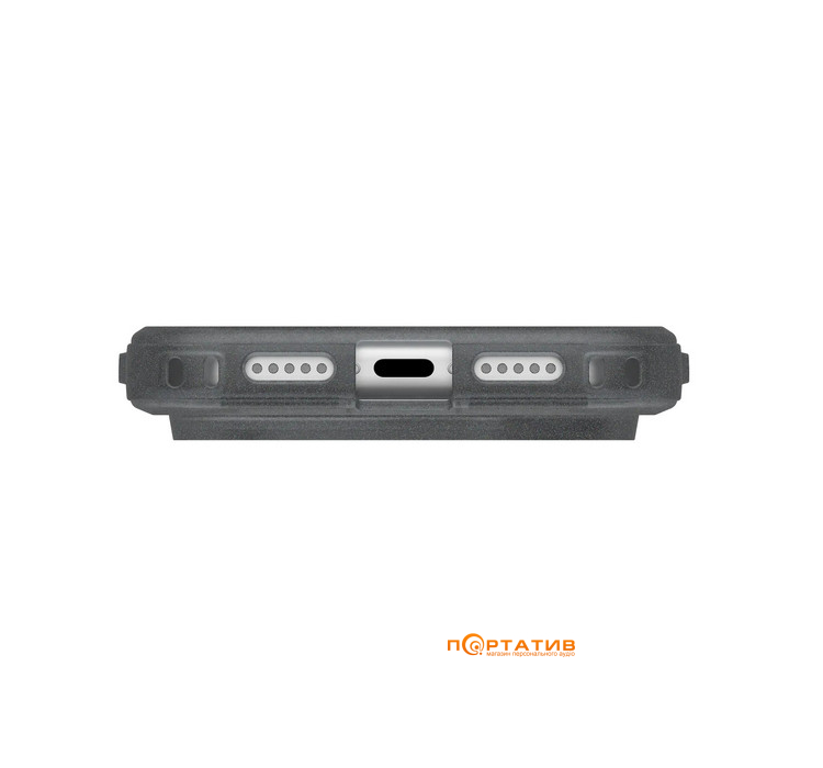Чехол UAG iPhone 17 Pro, Dot MagSafe, Ash (114536113131)