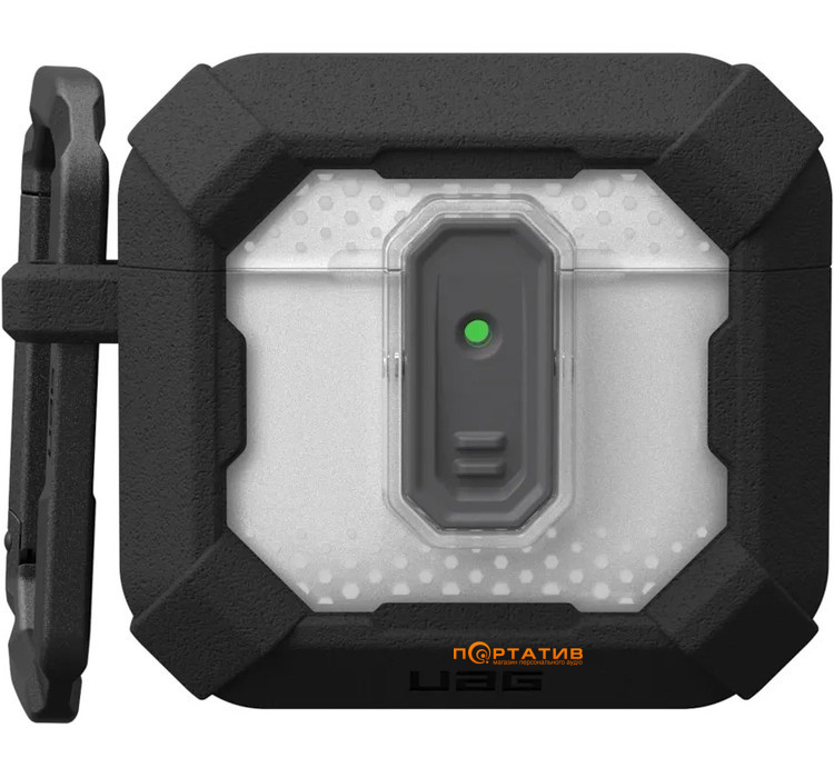Чехол UAG для AirPods (Gen 4, 2024) Plasma, Black (104129114040)