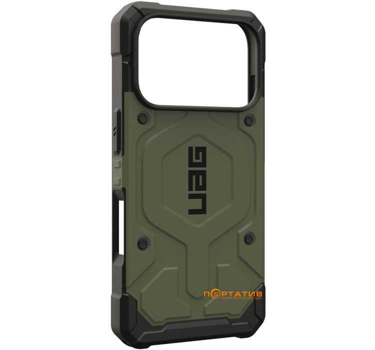 Чохол UAG iPhone 17 Pro, Pathfinder MagSafe, Olive (114548117272)