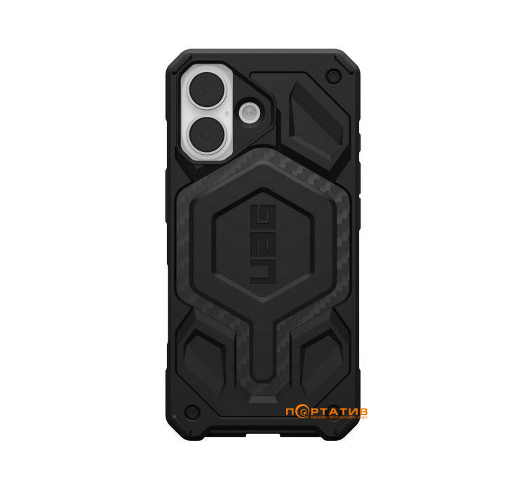 Чехол UAG iPhone 17, Monarch Pro MagSafe, Carbon Fiber (114516114242)