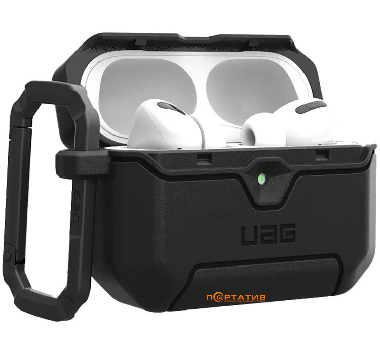 Чохол UAG для AirPods Pro (Gen 3, 2025) Scout, Black (104133114040)